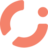 a broken orange circle as the openjournals logo